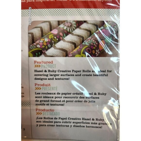 Hazle and Ruby Mask Peel Away Stencil Set Chevron and Alphabet Designs For Craft - Picture 4 of 12